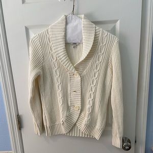 Bass cable knit sweater